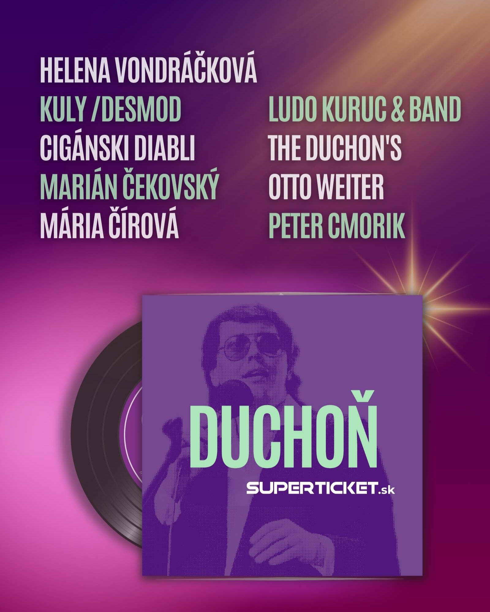 karol duchoň 75 rokov megakoncert turné tvojashow